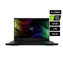 Prijenosno računalo RAZER Blade 17 / Core i9 12900H, 32GB, 1000GB SSD, GeForce RTX 3080Ti 16GB, 17.3 UHD 4K 144Hz, Windows 11, crno