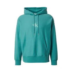 Calvin Klein Jeans Majica  petrol / bela