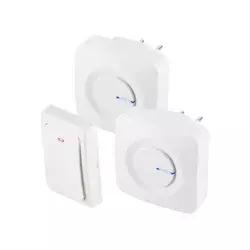 Bežično kućno zvono set 230V~, kinetički taster