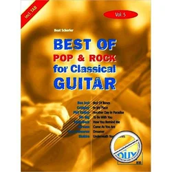 BEST OF POP & ROCK FOR CLASSSICAL GUITAR 5