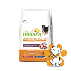 Natural Trainer Sensitive No Gluten Medium&Maxi Adult Duck 12kg, Suva Hrana