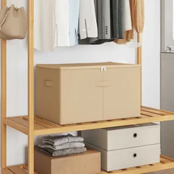 Kutija za spremanje Krem 55 x 35 x 32 cm Netkana tkanina