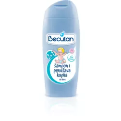 Becutan 2 u 1 šampon i kupka 200ml