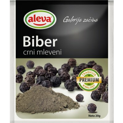 BIBER MLEVENI CRNI ALEVA 20G