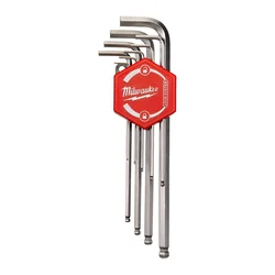 Milwaukee Dugi inbus ključevi sa loptastom glavom 1.5-10mm set 9/1