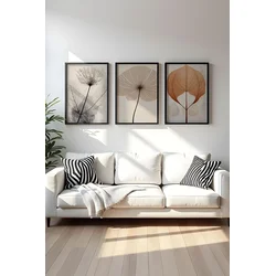 Wallity Uokvirena slika Huhu481S, 50x70 cm, 3 dijela