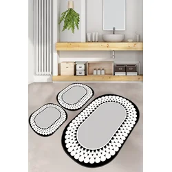 Lessentiel Maison Set 3 prostirke za kupatilo Šareni