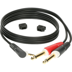 Klotz AY5A 0100 1 m Y adapter kabel