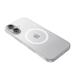 Mofei Maska za mobilni telefon iPhone 16, Providno-bela