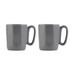 Fuori Set keramičkih šolja, 80 ml, 2 komada, Sivi