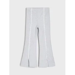 Sinsay - Flare pantalone - tamno siva