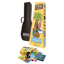 MAHALO UKULELE SOPRANO BLACK SET