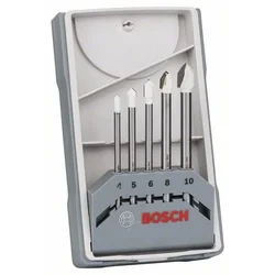Bosch 5-delni set burgija za pločice CYL-9 Ceramic 2608587169, 4,0; 5,0; 6,0; 8,0; 10,0 mm