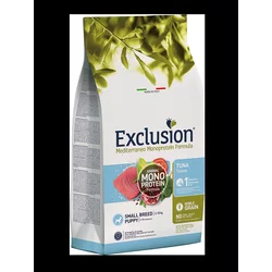 Exclusion Mediterrano Monoprotein Noble grain TUNA za mlade pse majhnih pasem - 2 kg
