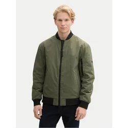 Tom Tailor Denim Bomber jakna 1043828 Zelena Regular Fit
