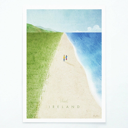 Plakat Travelposter Ireland, A3