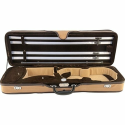 KOVČEK ZA VIOLINO PETZ 4/4 RJAV F7A