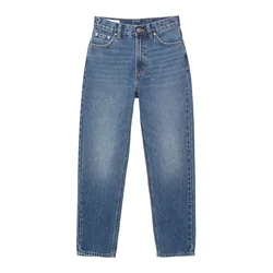Pull&Bear Kavbojke moder denim