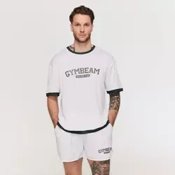 GymBeam Varsity Sweatshorts Grey XL