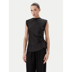 Eleh Bluza ESS250180 Črna Regular Fit