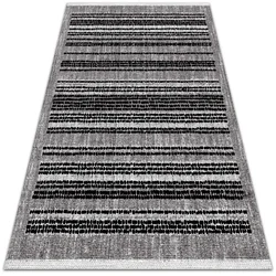 Decormat Podloga pvc Črne črte 140x210 cm