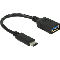 USB adapter USB Type-C (M)-USB-A(F) 3.1 15 cm