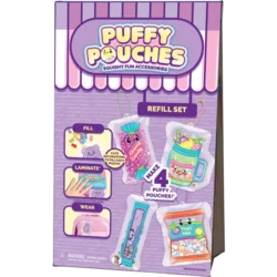 Puffy Pouches: komplet obesek Pufi – polnilo, različne vrste