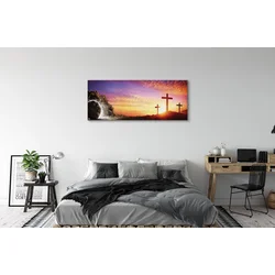 tulup.si Slika na platnu Prečka sunset jamo 125x50 cm
