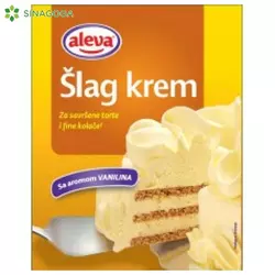 SLAG KREMA VANILA 65GR(25)ALEVA