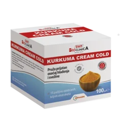 Bioclinica Krema Kurkuma Cream Cold, Krema sa snažnim efektom hlađenja, 100 ml