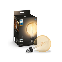 LED prigušiva sijalica Philips Hue WHITE FILAMENT G125 E27/7W/230V 2100K