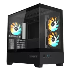 Gigabyte Kućište GB-C201P, Panoramic, Crno