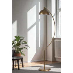Opviq Podna lampa 8951-5, Zlatne boje