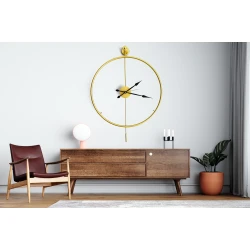 Atelier Del Sofa Zidni sat 58x80x7cm Zlatni