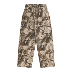 Bershka Hlače bež/svetlo rjava/oliva