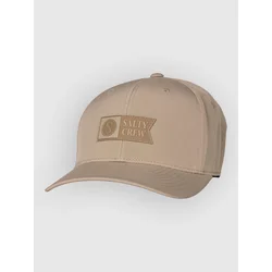Salty Crew Apex Flexfit 6 Panel Cap khaki