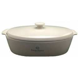 Emile Henry ovalna posoda s pokrovom, 5,8 l