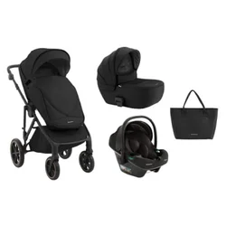 Kikka boo Kolica Thea 3in1 premium set sa autosedištem I-Xtend I-size i tvrdom korpom Black