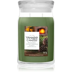 YC Signature Sveča Velika Balsam & Cedar Fireside