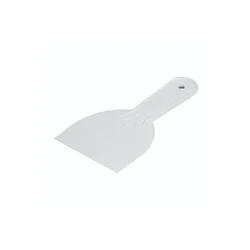 Kubala Lopatica Smooth plastic spatula, 150 mm, white