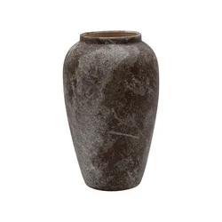 Homestar Vaza TITAN STONE D17xV27 cm, bež rjava