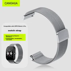 CangHua Zamenska narukvica za pametni sat za OPPO Watch X3/X2, Srebrna