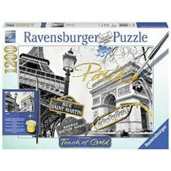 RAVENSBURGER Ravensburger puzzle (slagalice) - Zlatni Pariz RA19935