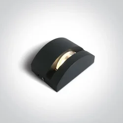 ZIDNA SVJETILJKA LED 6W/3000K/330lm/270*/IP65 ANTRACIT