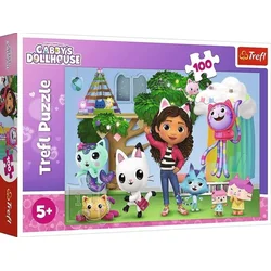 Puzzle 100 gabbys dollhouse