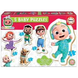 CoComelon Trefl Puzzle Baby 5v1 (3-5 kosov)
