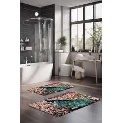 Lessentiel Maison Set prostirki za kupatilo CT-5115, 2 Komada, Šarena