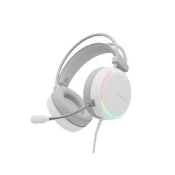 GENESIS Neon 613 RGB pozadinsko osvetljenje gaming slušalice bele