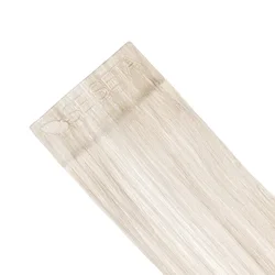 SEISETA Prirodna kosa za nado gadnja Keratin, 50/55cm, 1004 Ultra Very Light Platinum Blond, 25 pramenova
