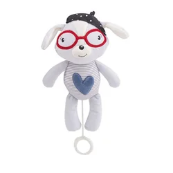KikkaBoo Muzička igračka Love Rome Blue heart (KKB10078)